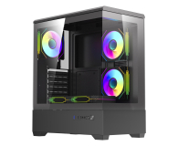 Obudowa do komputera DarkFlash C365 Black + 5 Fans